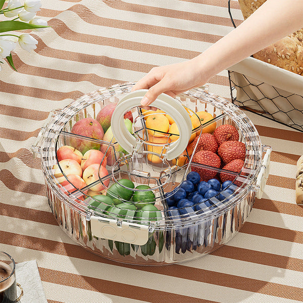 Transparent Rotating Organizer