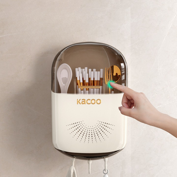 Wall-Mount Cutlery Holder