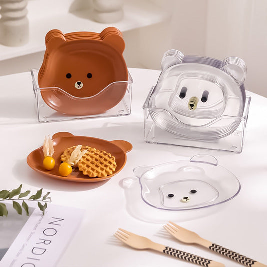 Bear Snacks Plate