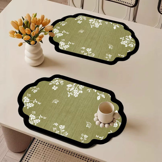 Vintage Floral Table Mat