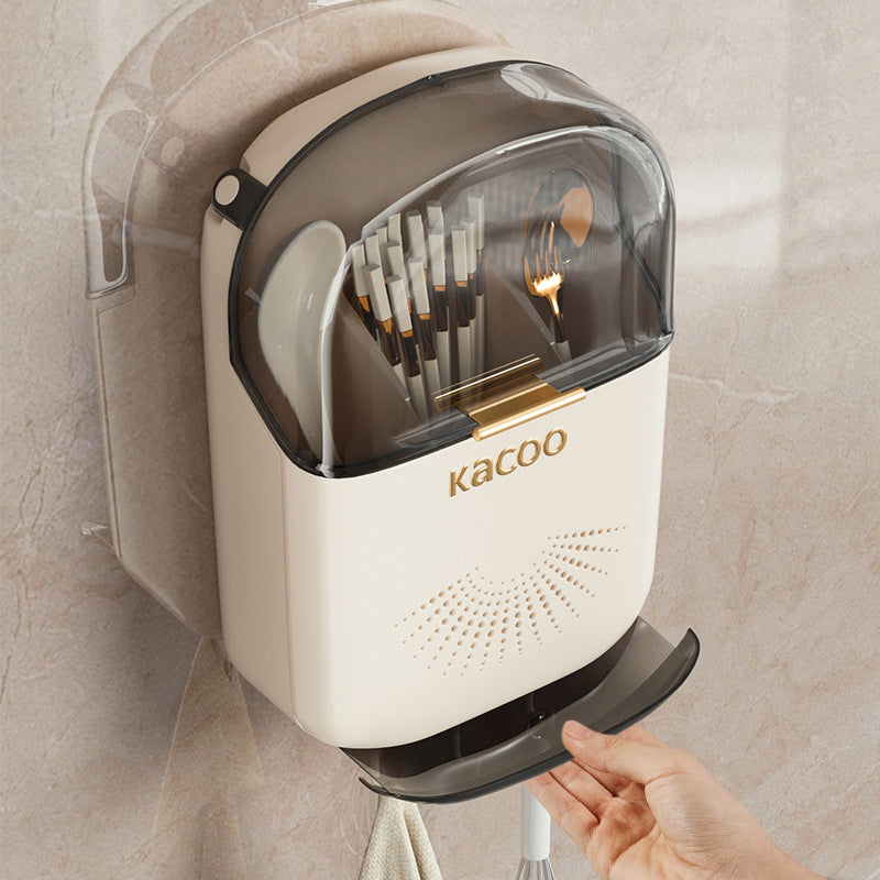 Wall-Mount Cutlery Holder