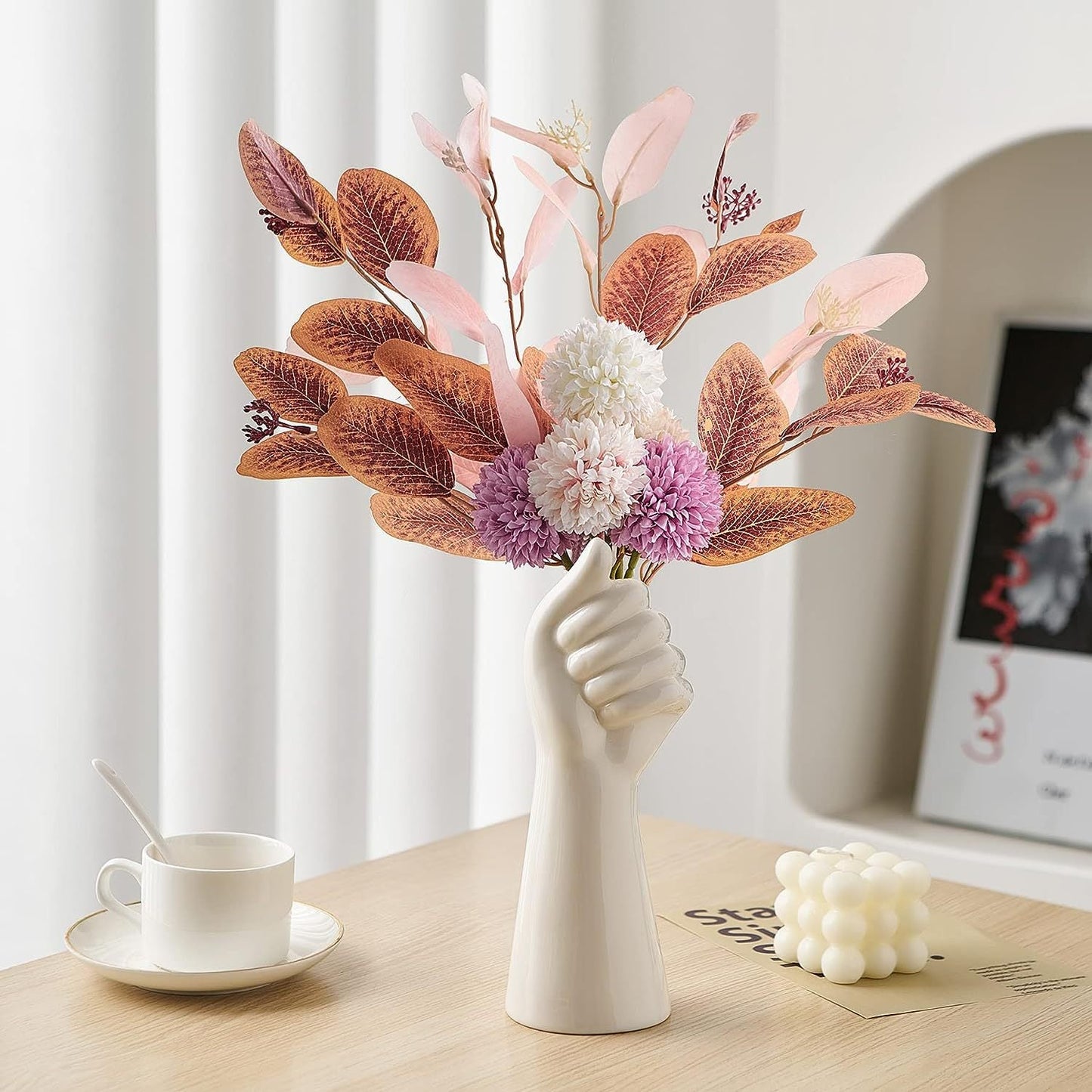 Hand-Shaped Vase