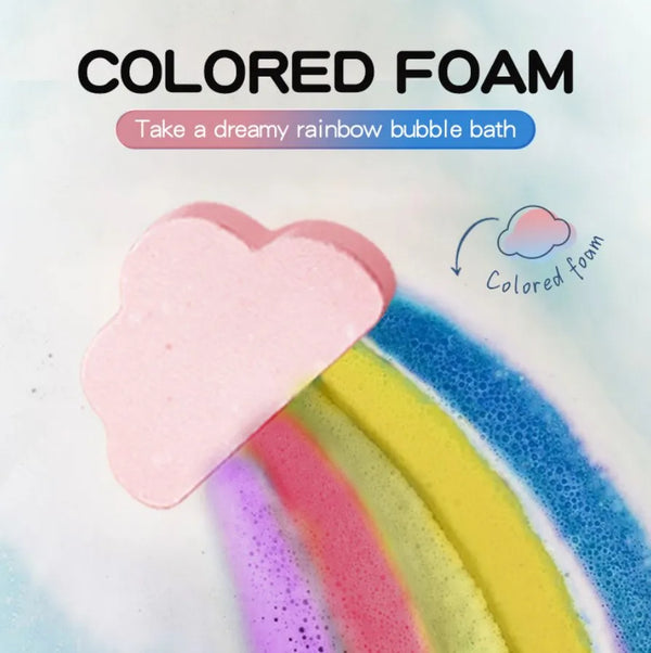 Rainbow Cloud Bath Bomb