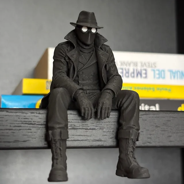 Spider Noir Sitting Figure