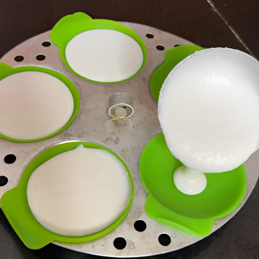 Silicone Idli Liners (Set of 8)