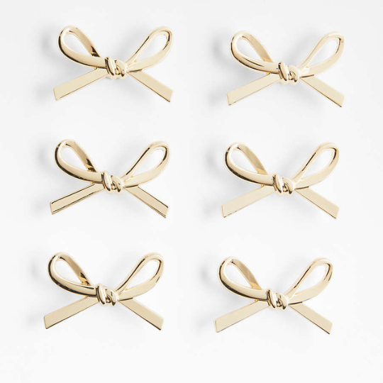 Gold Bow Knobs