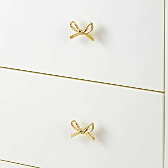 Gold Bow Knobs