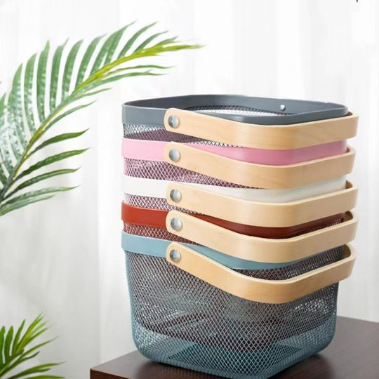 Metal Mesh Storage Basket