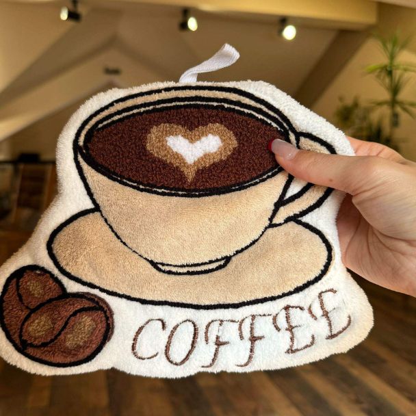Coffee Hand Towel