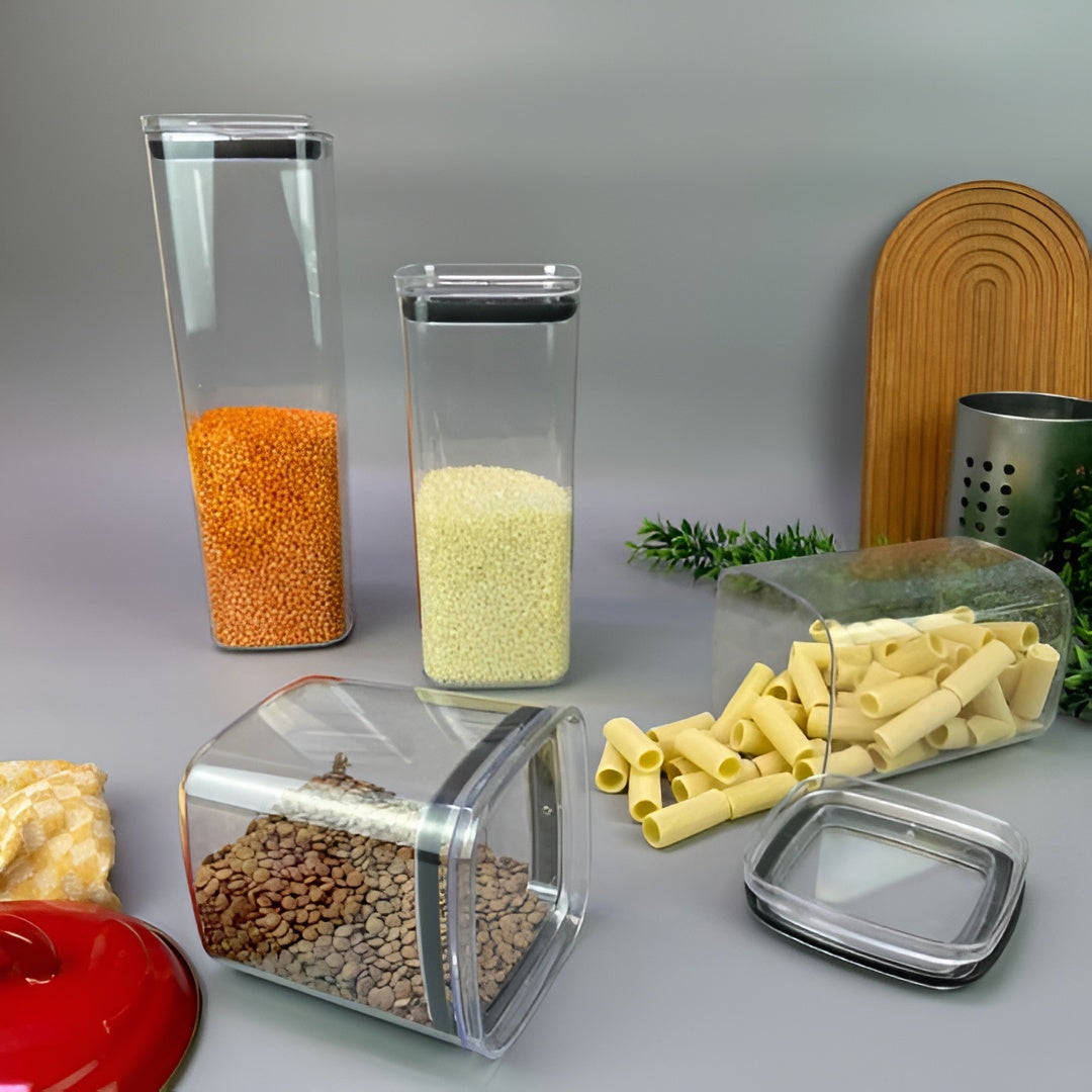 Transparent Food Storage Boxes