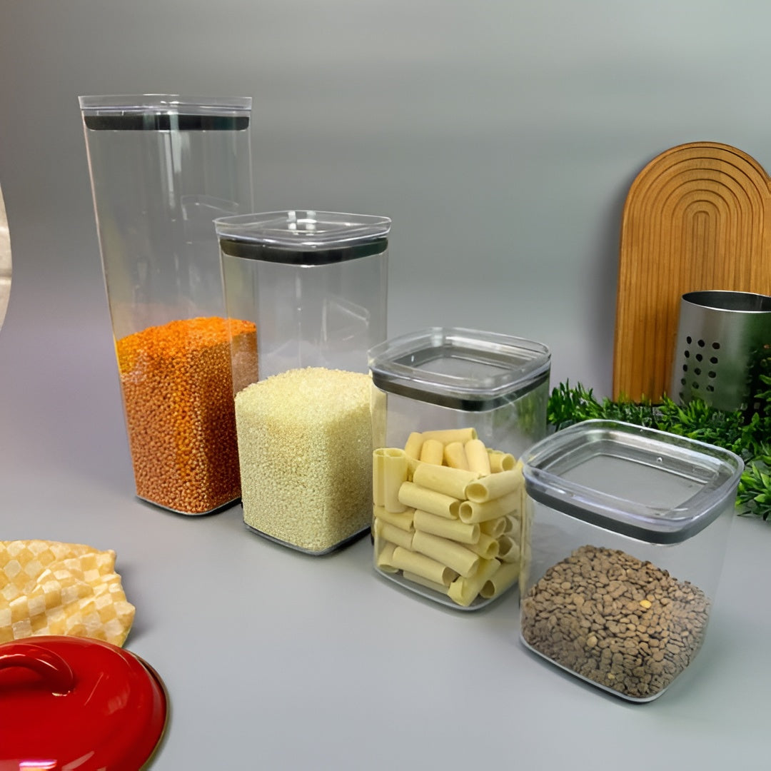 Transparent Food Storage Boxes