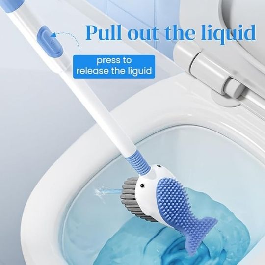2 in 1 Toilet Brush