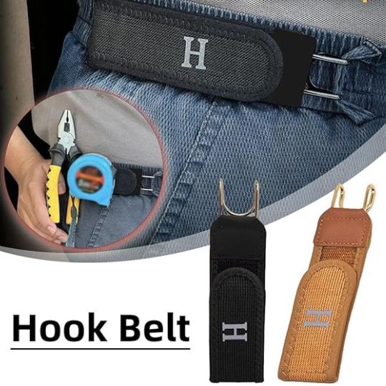 Buckle-Less Belt Hooks