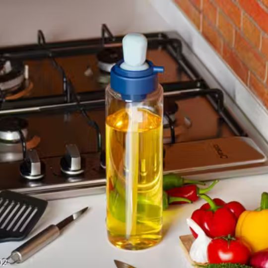2 in 1 Transparent Oil Dispenser