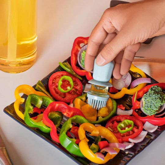 2 in 1 Transparent Oil Dispenser