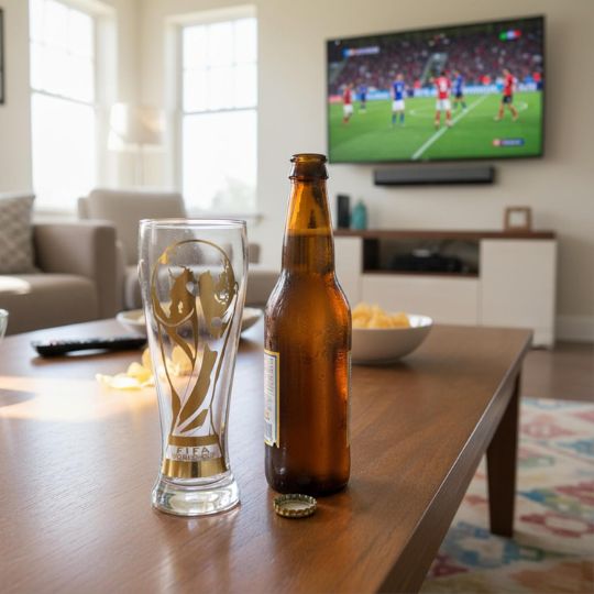 Champion Cheers Glass