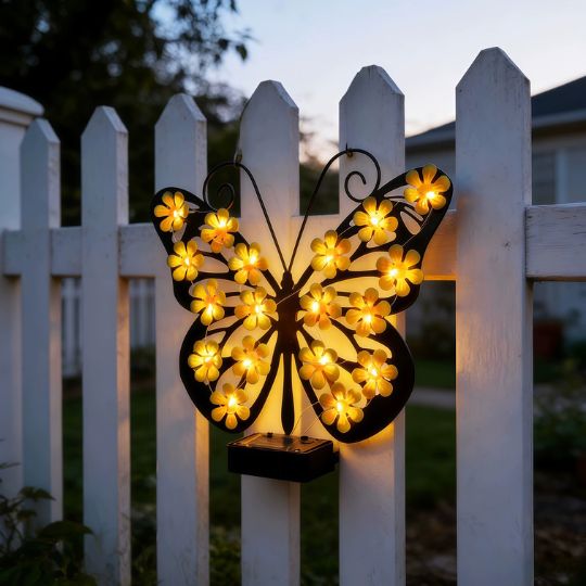 Golden Bloom Butterfly light