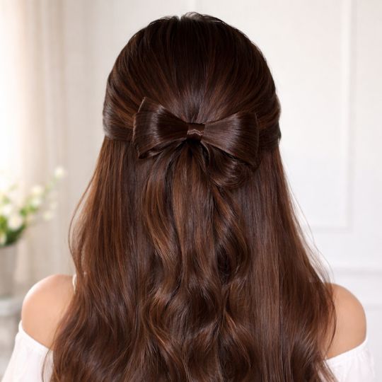 Chic Twist Hair Bow
