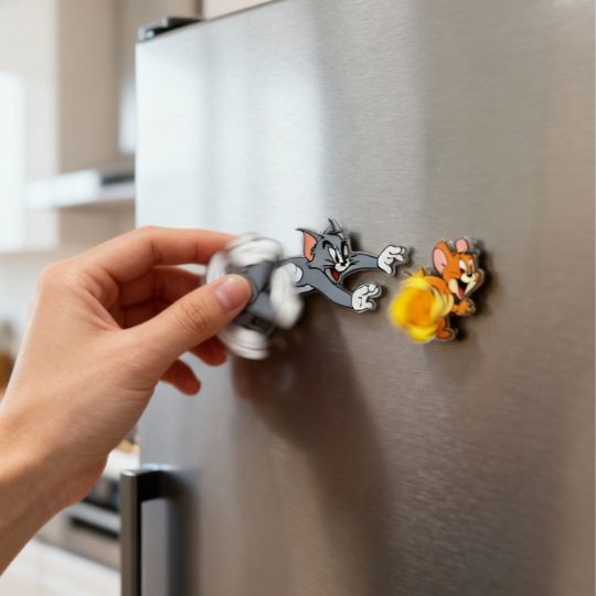 Tom & Jerry Fridge Magnet