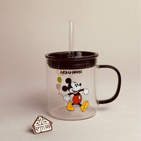 Disney Mug With Straw