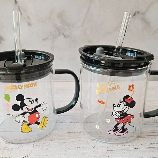 Disney Mug With Straw