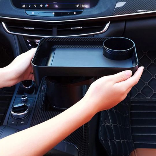 Car Cup Holder Food Tray