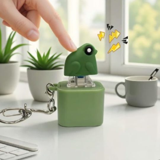 Rechargeable Frog Croaking Keychain