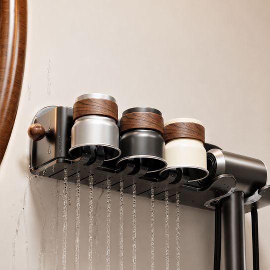 Wall Mounted Vanity Storage Rack