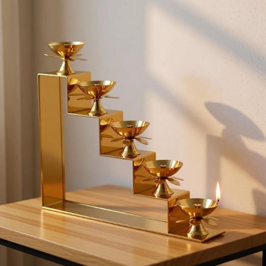 Multi-Tier Diya Holder