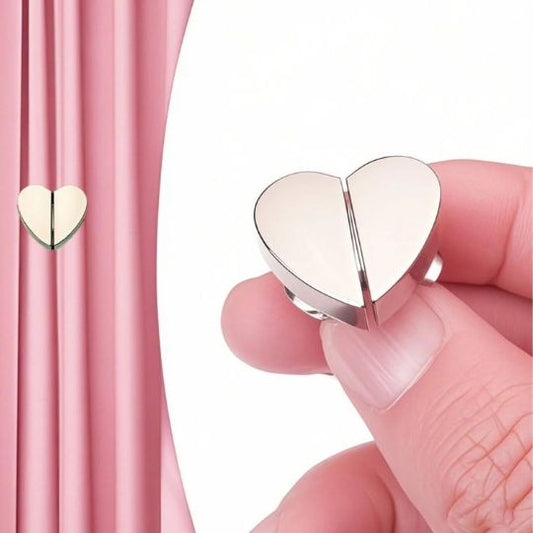 Heart-Shaped Curtain Hooks