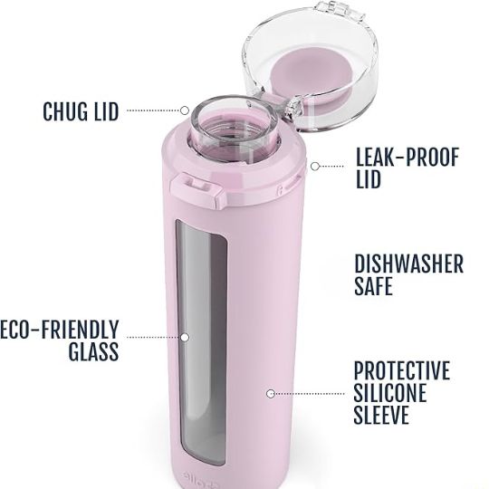 Glass Drink Bottle