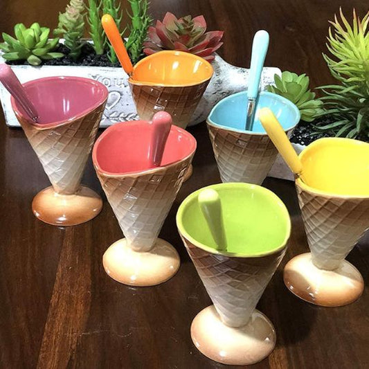 Premium Ice Cream Bowl Set