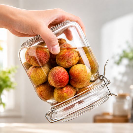 Premium Airtight Glass Storage Jar