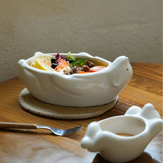 Ceramic Bear Bowl