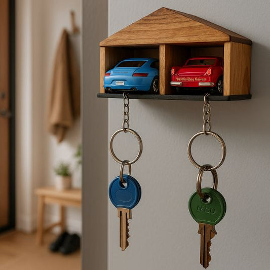 Wood Car Key Holder