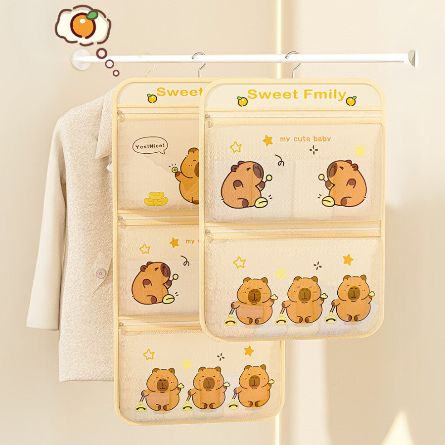 Bear Hanging Closet Organizer