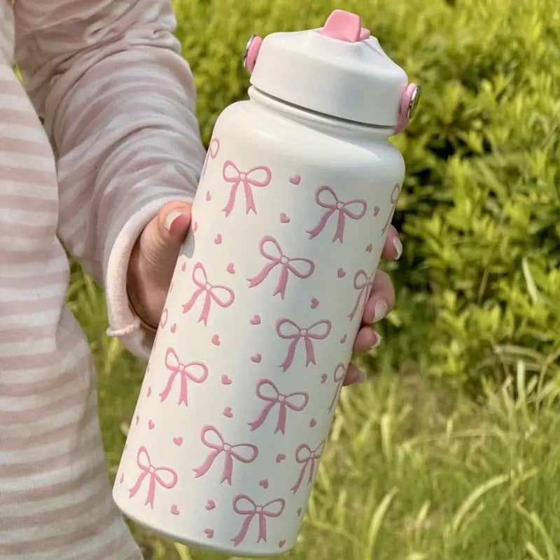 Bow With Heart Tumblers