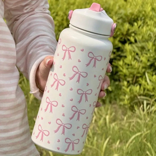 Bow With Heart Tumblers