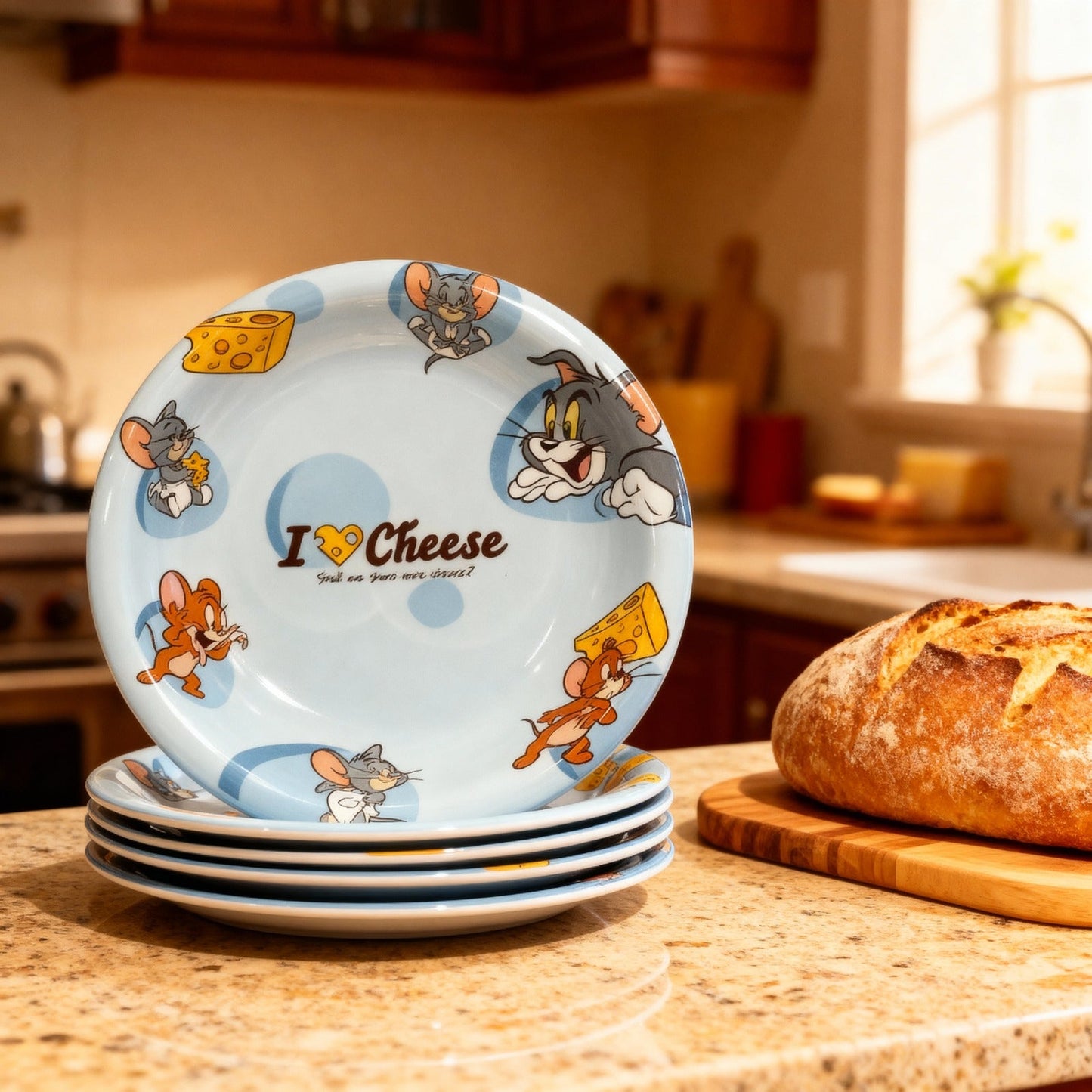 Tom & Jerry Snack Plate