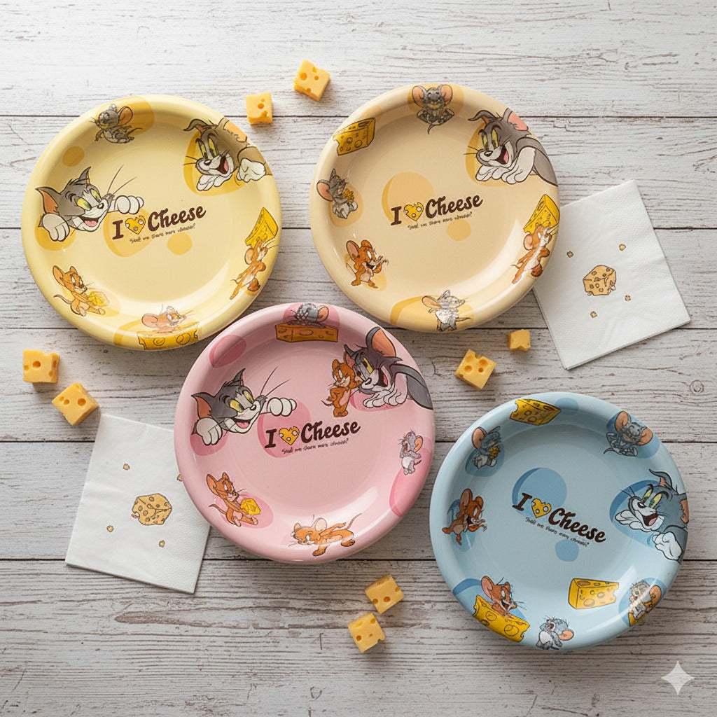 Tom & Jerry Snack Plate