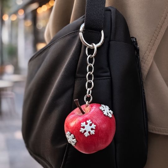 Apple Bag Charm