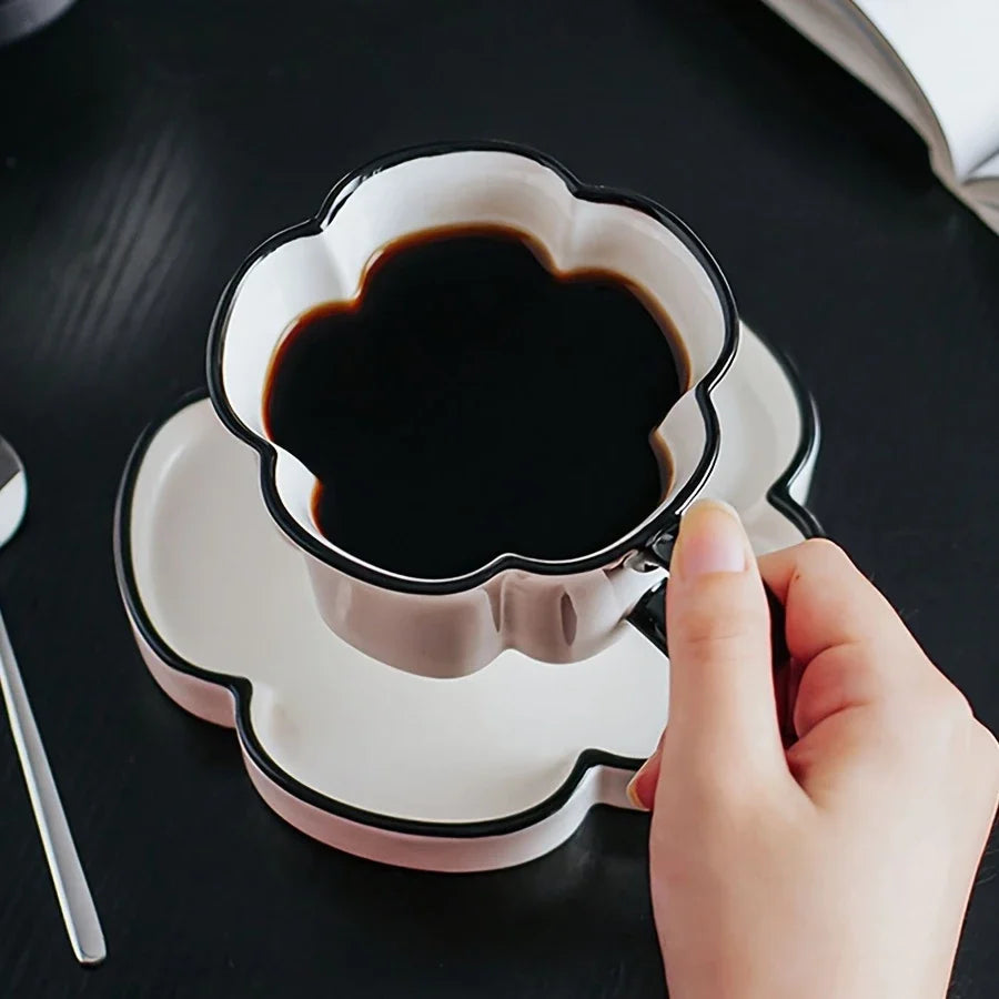 Flower Shaped Coffee Cup