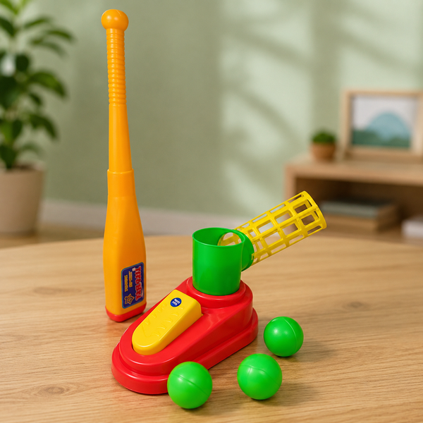 Press & Pitch Automatic Ball Game