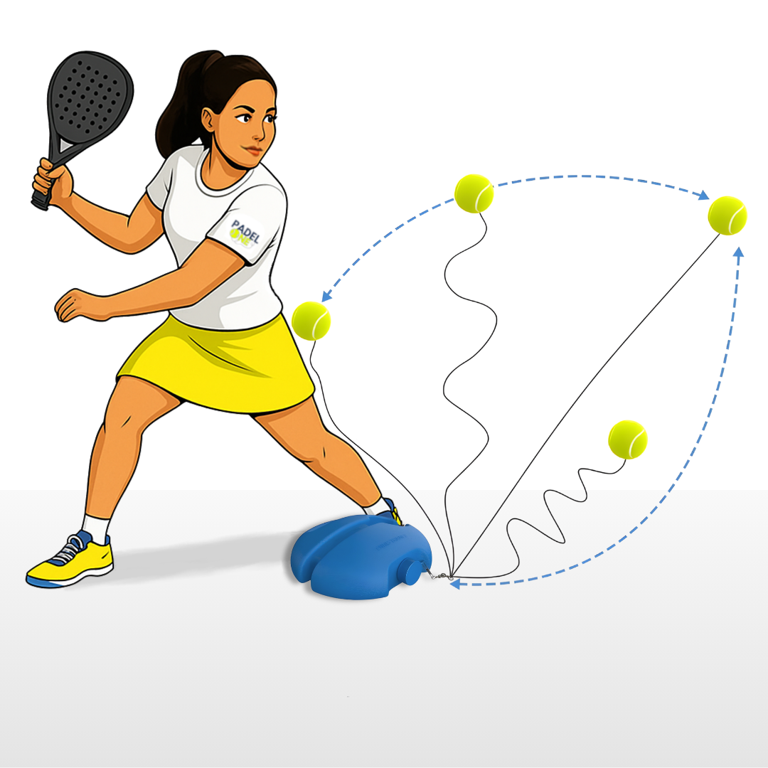 Self Pickleball Practice Trainer