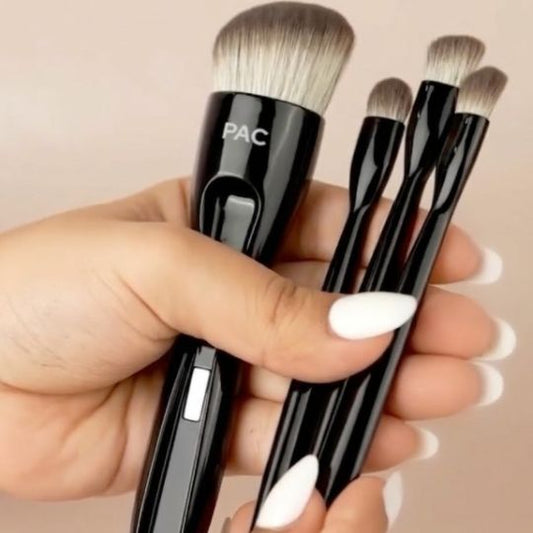 4-in-1 Compact Makeup Brush