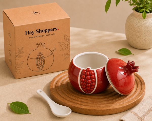 Pomegranate Ceramic Jar