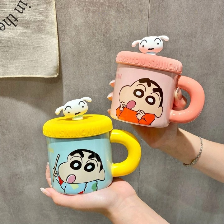 Shinchan Mug With Shiro Lid