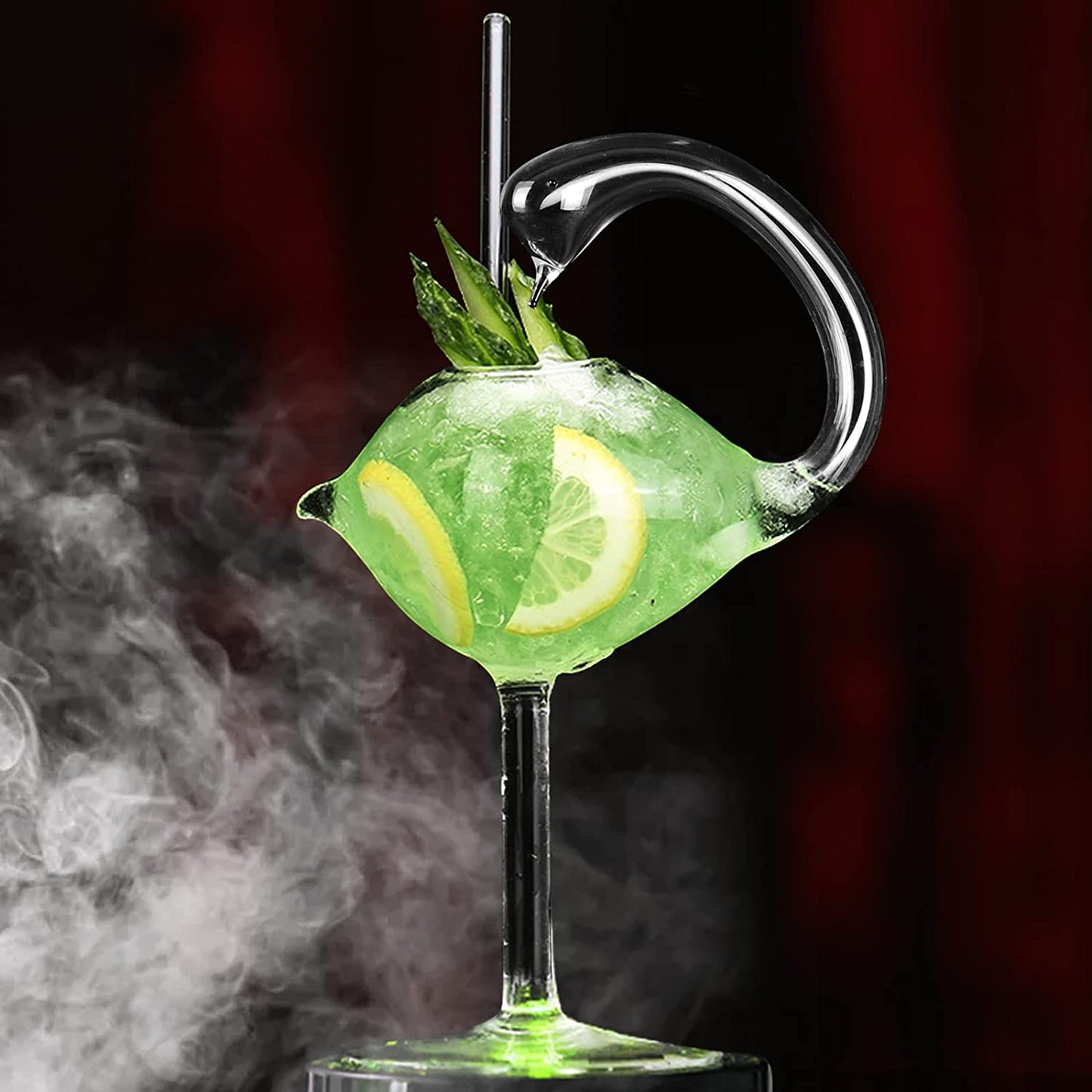 Swan Shaped Glass