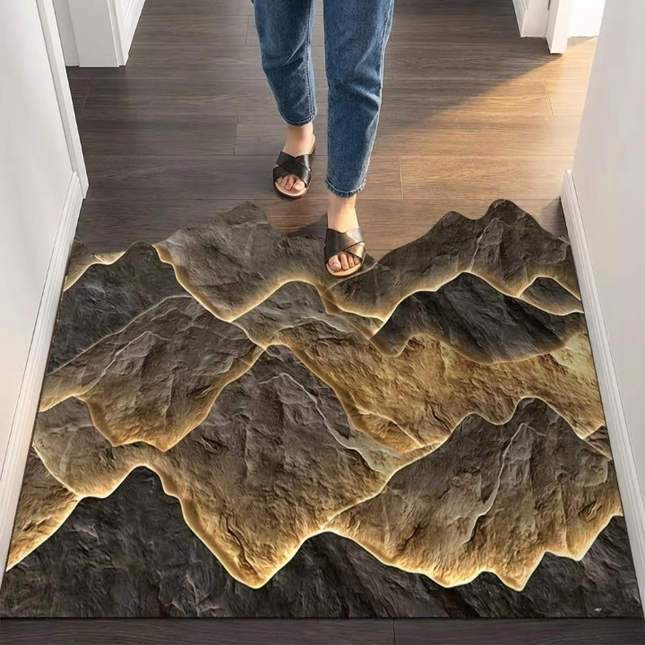 3D Mountain Doormat