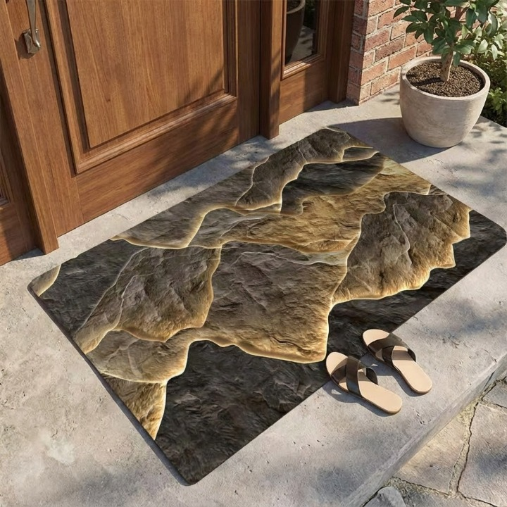 3D Mountain Doormat